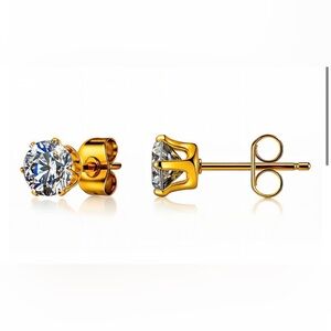 18k Gold plated Stud Earrings